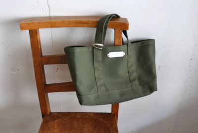 tote bag S size khaki