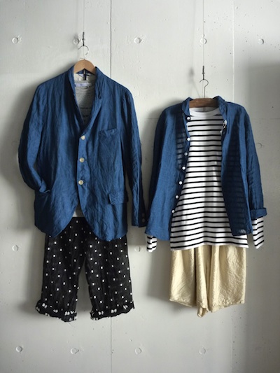 INDIGO MEN'S JACKET and INDIGO SHIRT